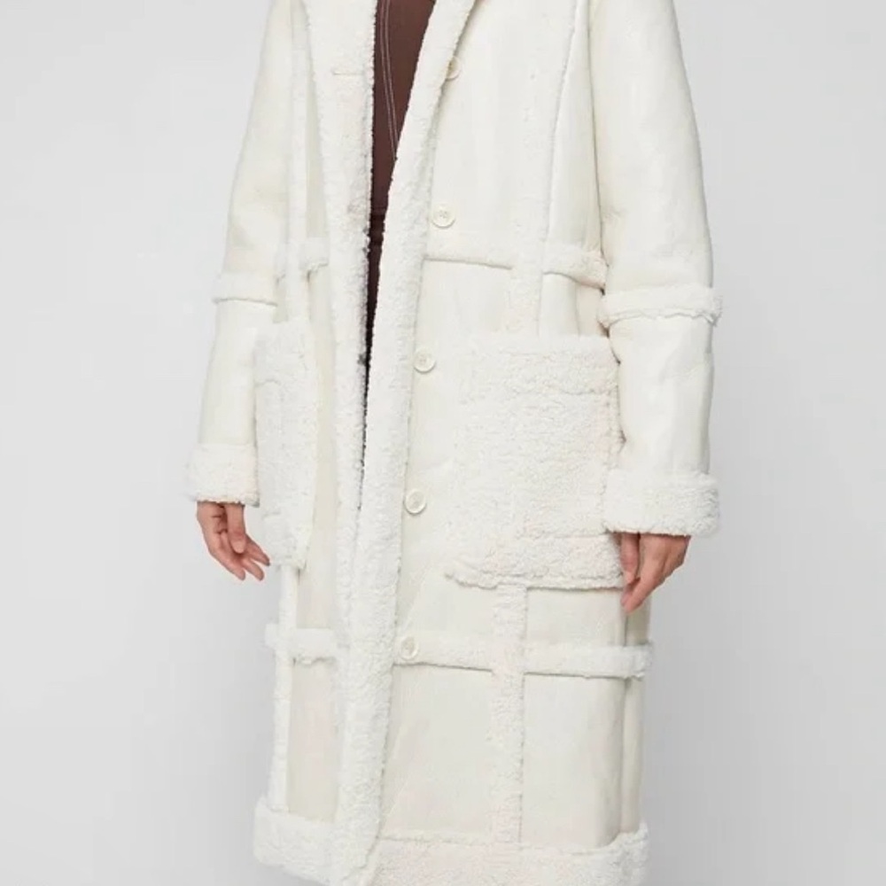 LIMITED EDITION VEGAN LEATHER & SHEARLING MANIÈRE DE VOIR